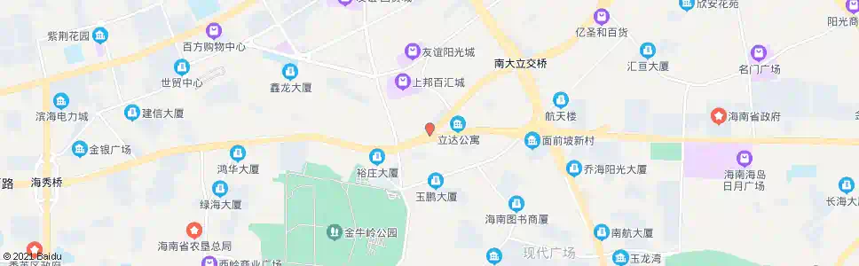 海口海南侨中_公交站地图_海口公交_妙搜公交查询2025