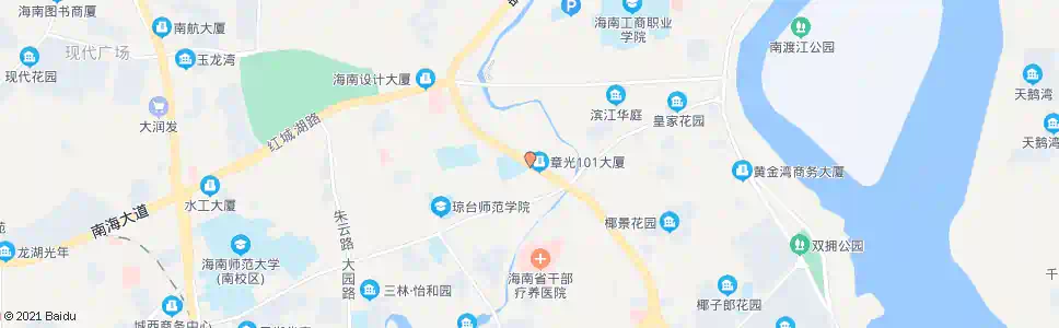 海口琼山一小_公交站地图_海口公交_妙搜公交查询2025