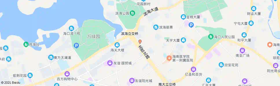 海口省农行宿舍_公交站地图_海口公交_妙搜公交查询2025