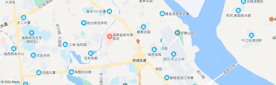 海口下坎村_公交站地图_海口公交_妙搜公交查询2025