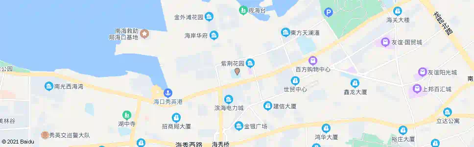 海口九村小学_公交站地图_海口公交_妙搜公交查询2025