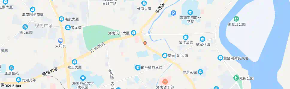 海口琼山自来水公司_公交站地图_海口公交_妙搜公交查询2025