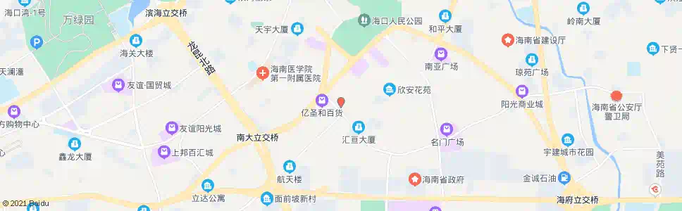 海口省工商局_公交站地图_海口公交_妙搜公交查询2025