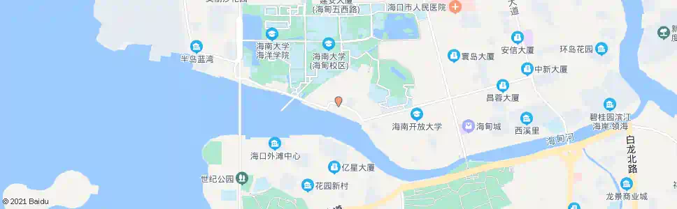 海口边防医院_公交站地图_海口公交_妙搜公交查询2025