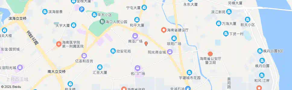 海口龙舌坡站_公交站地图_海口公交_妙搜公交查询2025