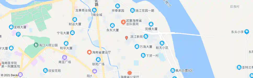 海口武警幼儿园_公交站地图_海口公交_妙搜公交查询2025