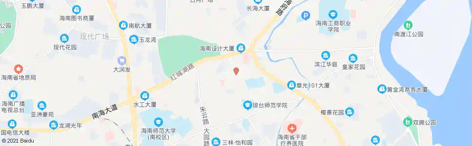 海口京茂百货_公交站地图_海口公交_妙搜公交查询2025