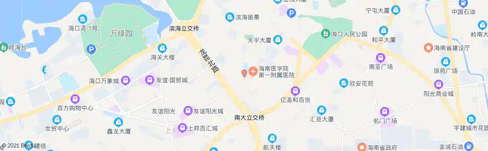 海口龙华小学(海口技师学校)_公交站地图_海口公交_妙搜公交查询2025