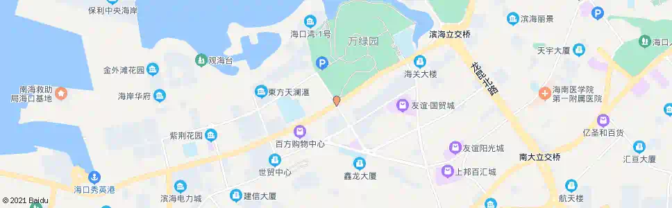 海口人大会堂_公交站地图_海口公交_妙搜公交查询2025
