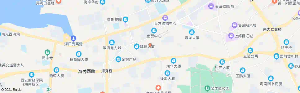 海口文华东路_公交站地图_海口公交_妙搜公交查询2025