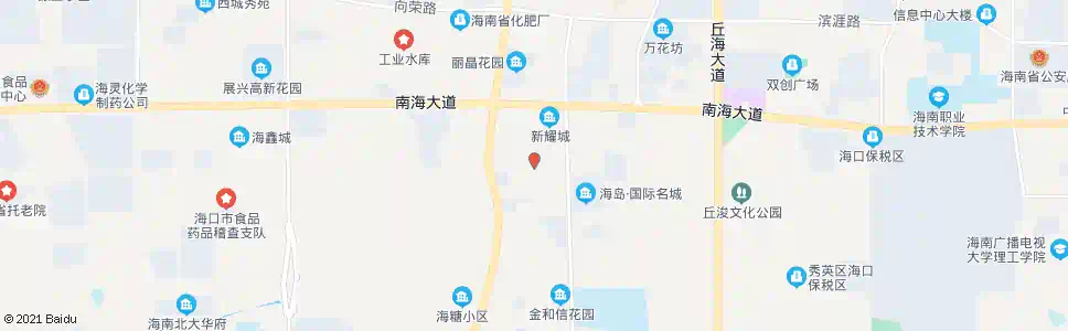 海口新村_公交站地图_海口公交_妙搜公交查询2025