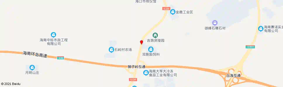 海口中线八公里_公交站地图_海口公交_妙搜公交查询2025