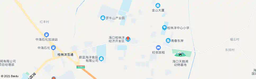 海口桂林洋开发区_公交站地图_海口公交_妙搜公交查询2025