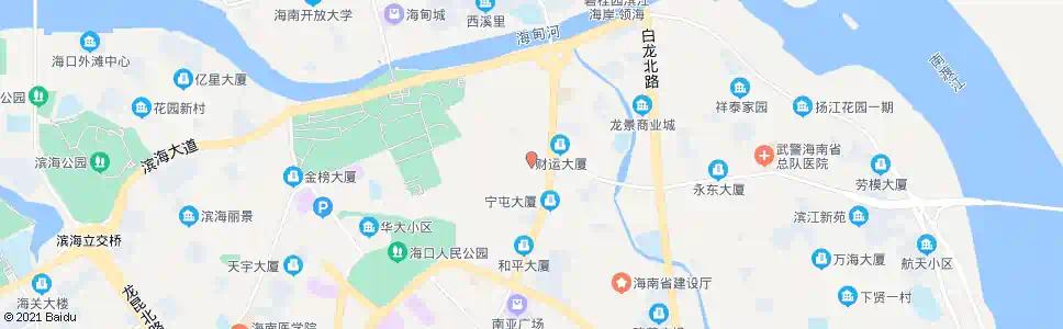 海口文明天桥_公交站地图_海口公交_妙搜公交查询2025