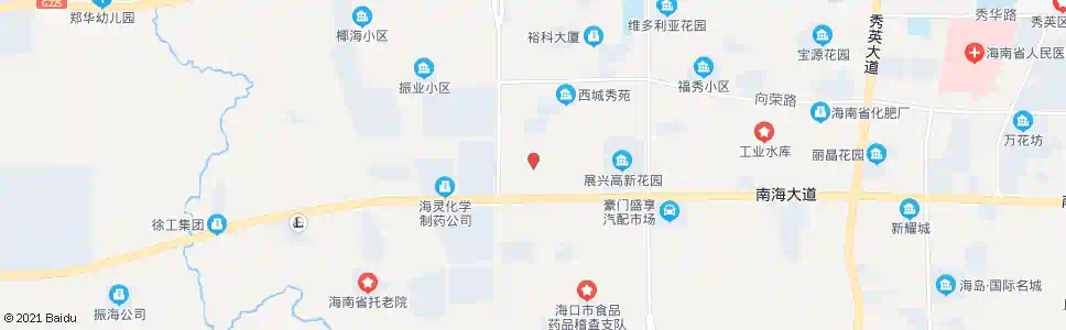 海口朱桔里路_公交站地图_海口公交_妙搜公交查询2025
