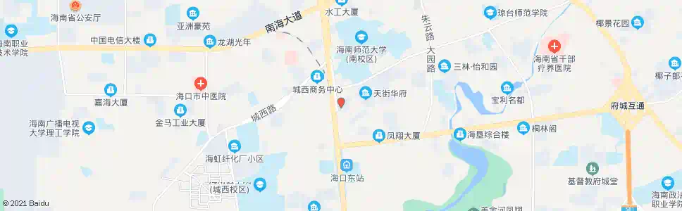 海口省高院_公交站地图_海口公交_妙搜公交查询2025
