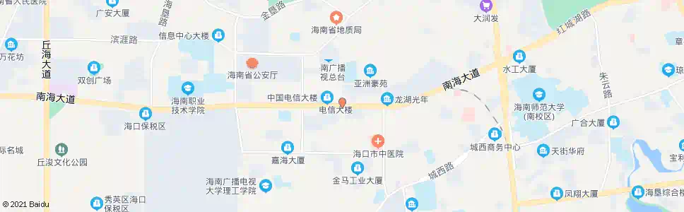 海口海南省药监局_公交站地图_海口公交_妙搜公交查询2025