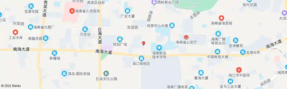 海口三叶西路口_公交站地图_海口公交_妙搜公交查询2025
