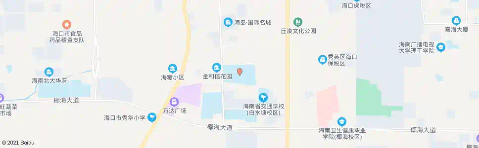 海口市一中高中部_公交站地图_海口公交_妙搜公交查询2025