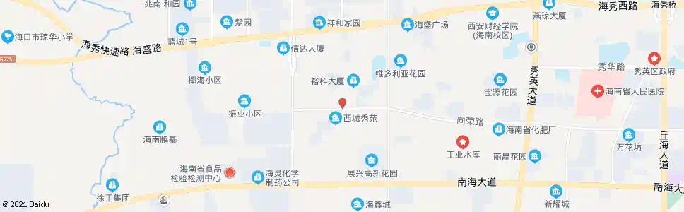 海口药谷路口_公交站地图_海口公交_妙搜公交查询2025