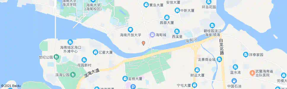 海口海甸一西路_公交站地图_海口公交_妙搜公交查询2025