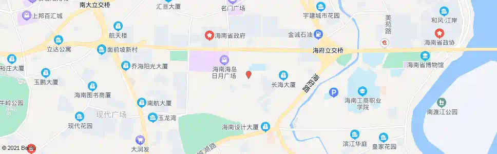 海口李硕勋纪念亭_公交站地图_海口公交_妙搜公交查询2025