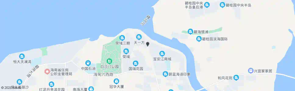 海口祗园_公交站地图_海口公交_妙搜公交查询2025