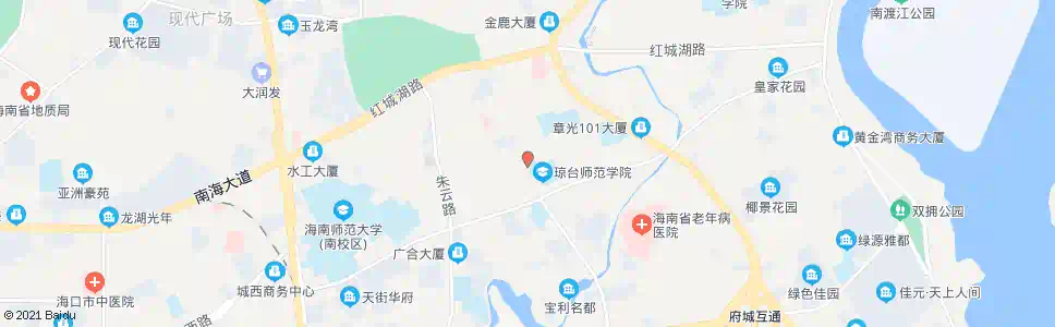 海口琼台书院_公交站地图_海口公交_妙搜公交查询2025