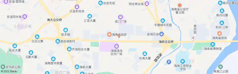 海口省政务中心_公交站地图_海口公交_妙搜公交查询2025