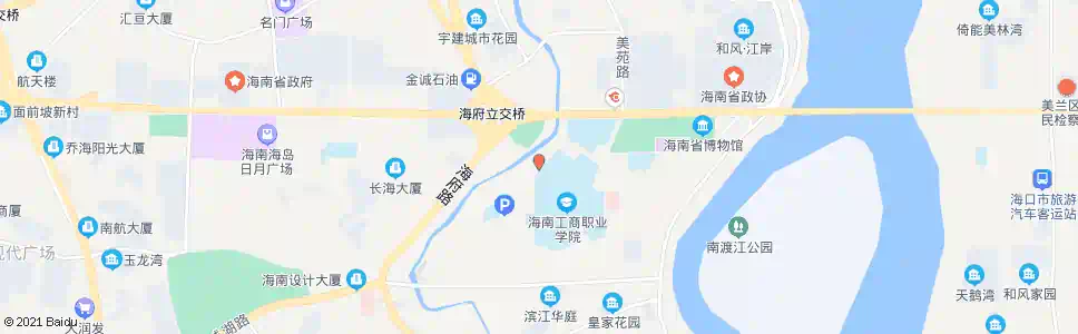 海口海口市消防中心_公交站地图_海口公交_妙搜公交查询2025