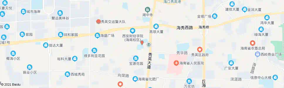 海口商业学校_公交站地图_海口公交_妙搜公交查询2025