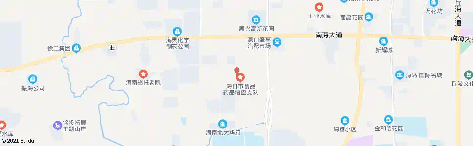 海口省药物研究所_公交站地图_海口公交_妙搜公交查询2025