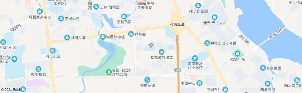 海口白驹学校_公交站地图_海口公交_妙搜公交查询2025