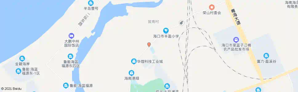 海口拨南村_公交站地图_海口公交_妙搜公交查询2025