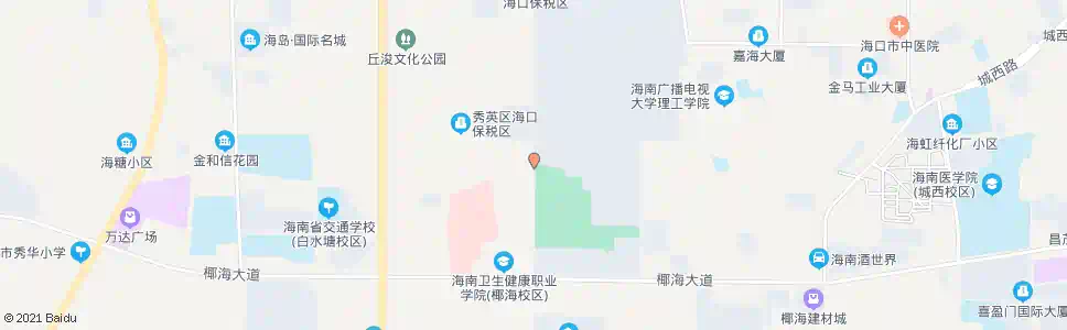 海口中央大道路口_公交站地图_海口公交_妙搜公交查询2025