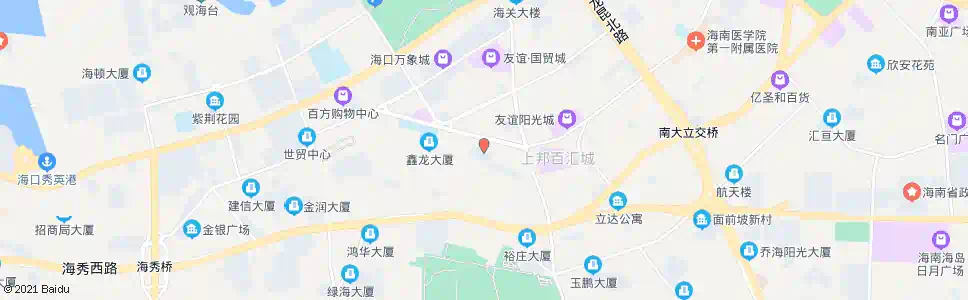 海口金龙市场_公交站地图_海口公交_妙搜公交查询2025