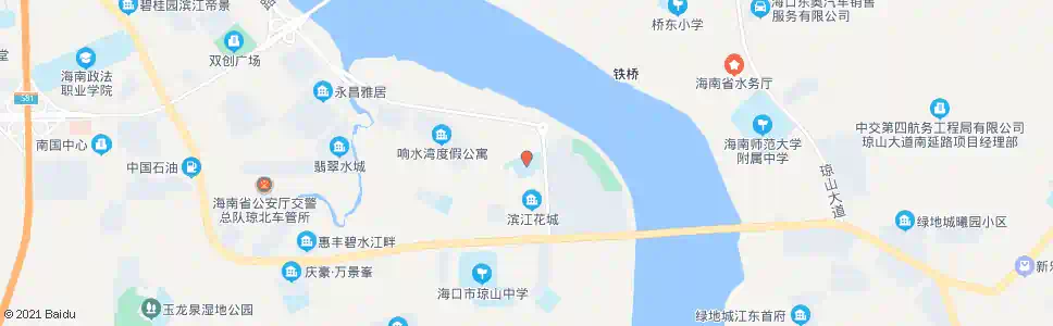海口省华侨商校_公交站地图_海口公交_妙搜公交查询2025