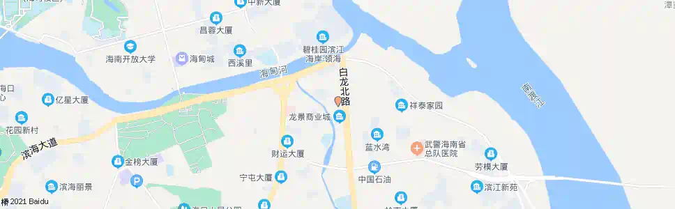 海口南北贸运市场_公交站地图_海口公交_妙搜公交查询2025