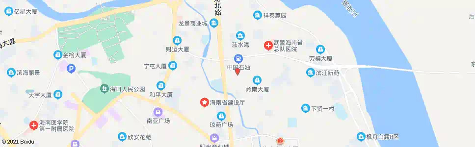 海口白龙市场_公交站地图_海口公交_妙搜公交查询2025