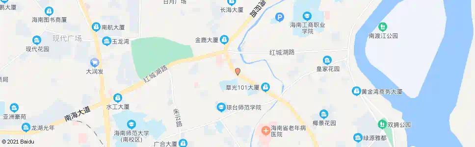 海口琼州大道_公交站地图_海口公交_妙搜公交查询2025