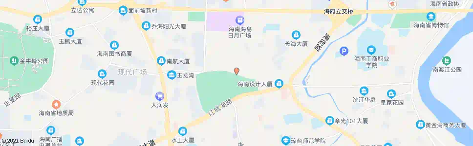 海口琼山二中_公交站地图_海口公交_妙搜公交查询2025