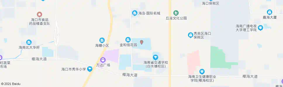 海口第一中学_公交站地图_海口公交_妙搜公交查询2025