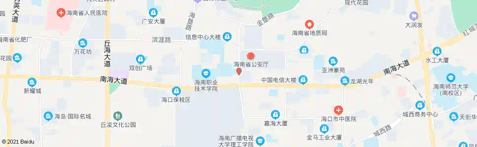 海口海职院东门_公交站地图_海口公交_妙搜公交查询2025
