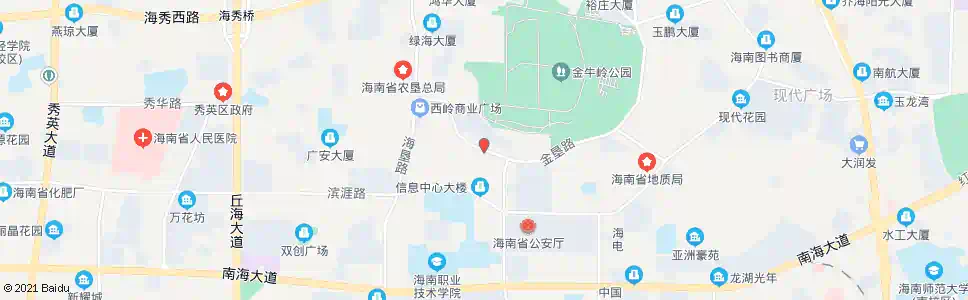海口农垦设计院_公交站地图_海口公交_妙搜公交查询2025
