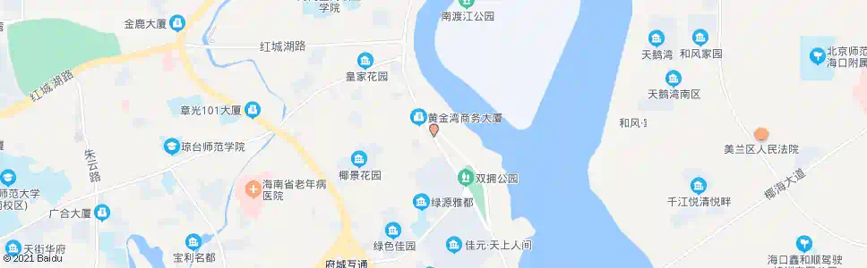 海口高田村_公交站地图_海口公交_妙搜公交查询2025