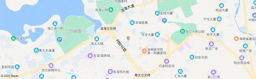 海口玉河路_公交站地图_海口公交_妙搜公交查询2025