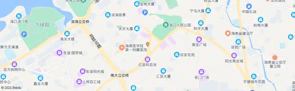 海口海口供电公司_公交站地图_海口公交_妙搜公交查询2025