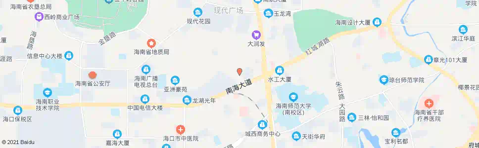 海口明光国际酒店_公交站地图_海口公交_妙搜公交查询2025