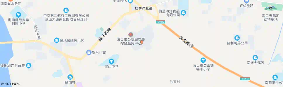 海口海口车管所_公交站地图_海口公交_妙搜公交查询2025