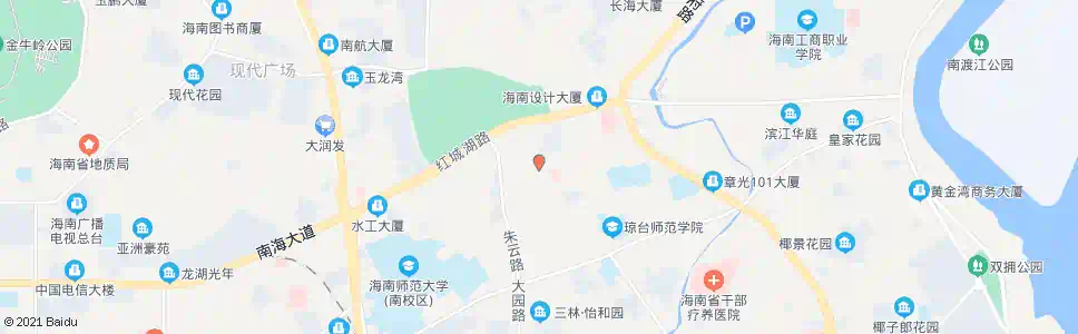 海口琼山三小_公交站地图_海口公交_妙搜公交查询2025